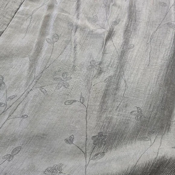 Floral Jacquard Skirt Suit Set Sage Green Size 12 - Picture 13 of 16